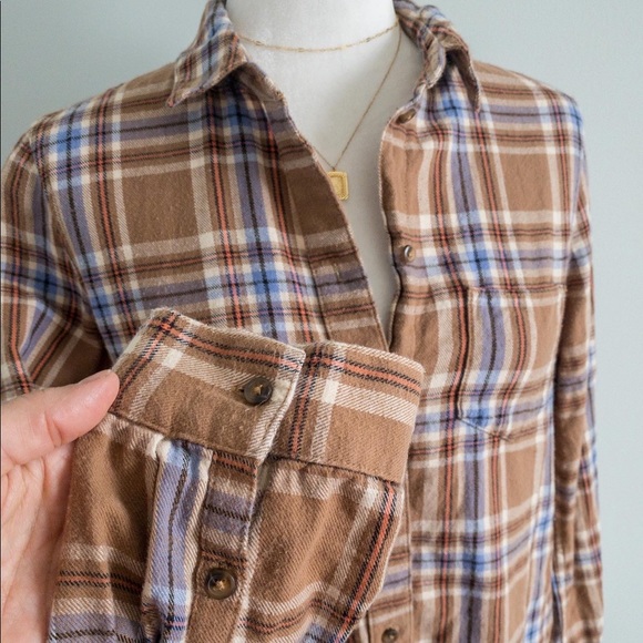 100% Cotton Soft Brown Flannel - Picture 3 of 4